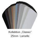 Aluminiumjalousie "Classic" 25 mm mit 3mm Leiterkordel