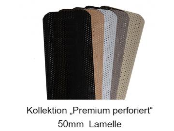 Aluminiumjalousie "Premium Perforiert" 50mm mit 38mm Leiterband