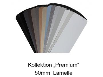 Aluminiumjalousie "Premium" 50 mm mit 3mm Leiterkordel